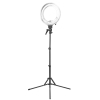 LAMPA PIERŚCIENIOWA RING LIGHT 12"" 35W FLUORESCENT BIAŁA + STATYW Activ  W@y 